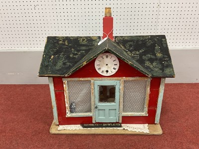 Lot 859 - A XX Century Wooden Constructed Dolls Garden...