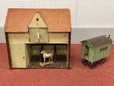 Lot 861 - A Mid XX Century Wooden Scratch Built Farm...
