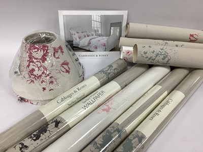 Lot 1360N - Five Unopened Rolls of Vintage inspired...