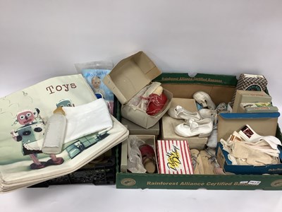Lot 1360B - A Collection of Vintage Baby's Shoes,...