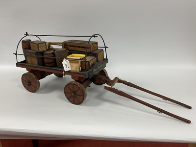 Lot 959 - A Mid XX Century Wooden Construction Beer and...