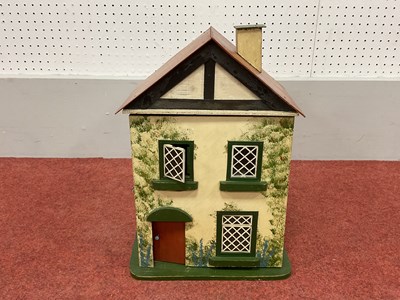Lot 860 - A Mid XX Century Amersham Toys Wooden Dolls...