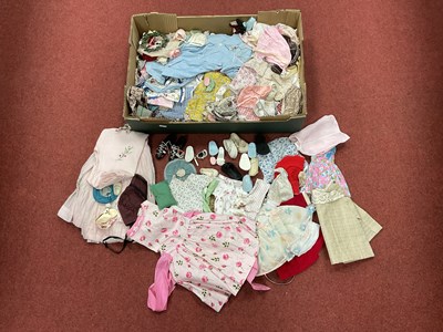 Lot 839 - A Quantity of Dolls Clothing and Shoes. Roddy...