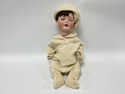 Lot 876 - A Early XX Century J.D. Kestner Bisque Headed...