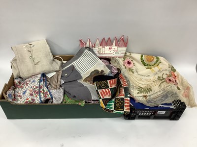 Lot 1360G - A Collection of Vintage and Other Fabric...