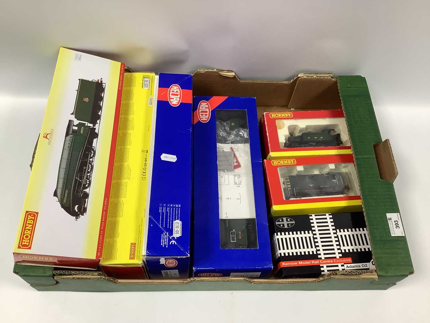 Lot 393 - Seven 'OO' Gauge/4mm Boxed Locomotives with...