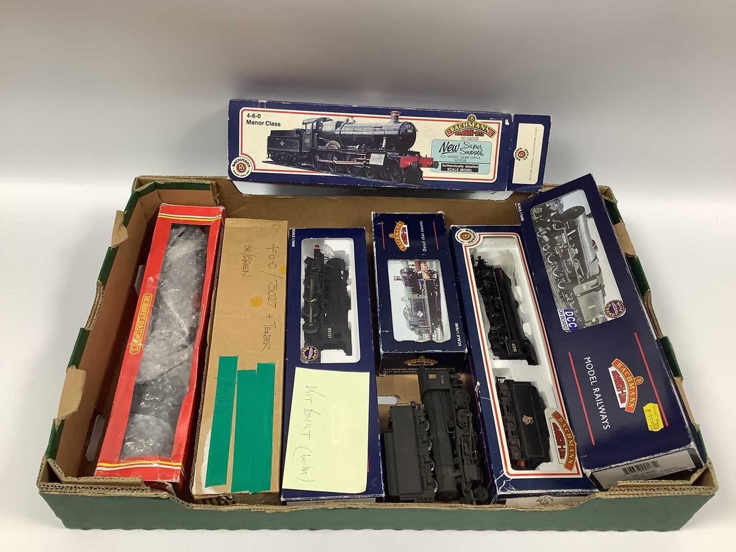 Lot 388 - Seven 'OO' Gauge/4mm Steam Tender Locomotives,...