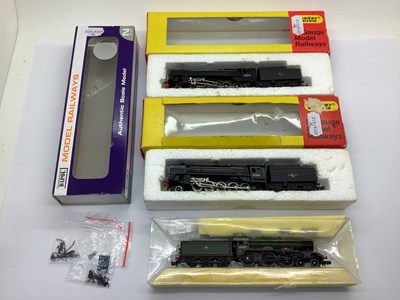 Lot 820 - Three 'N' Gauge Boxed Steam Tender Locomotives,...