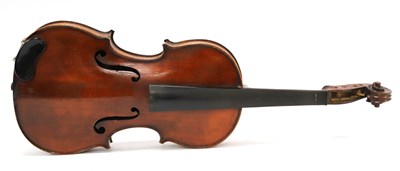 Lot 1313 - An Early XX Century Violin, bears label...