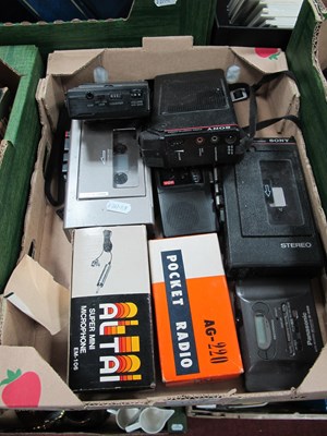 Lot 1102 - Sony Portable Cassette Recorders - TCS 310 (x...