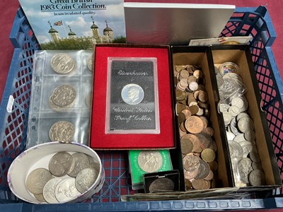 Lot 360 - Large Collection Of World Coinage And...