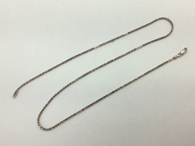Lot 86 - A Modern Fancy Link Chain, stamped "ITALY 750".