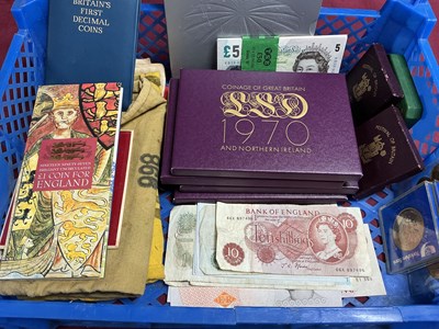 Lot 316 - Collection Of GB Coins And Banknotes,includes...