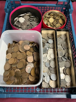 Lot 348 - Collection Of GB And World Coinage, includes...