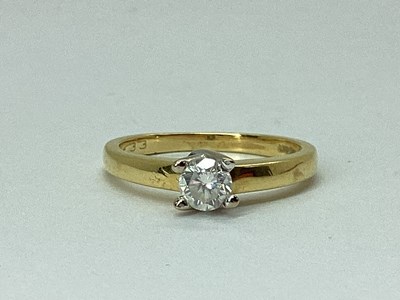 Lot 57 - A Modern Single Stone Diamond Ring, the...