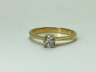 Lot 73 - A Modern Single Stone Diamond Ring, the...