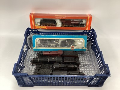 Lot 502 - Six 'OO' Gauge LMS locomotives: a boxed Airfix...