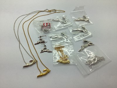 Lot 124 - A Collection of "925" and Other Rabbit Themed...