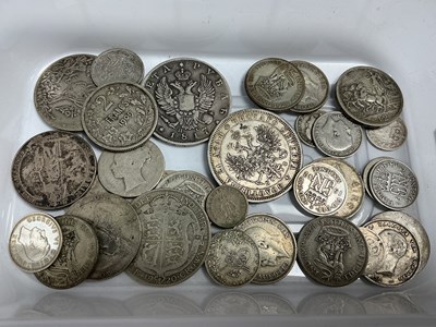 Lot 506 - Collection Of GB And World Silver Coinage,...