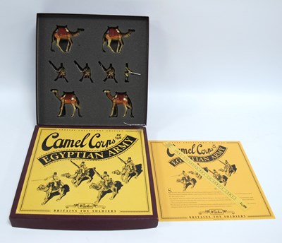Lot 353 - Britians Handpainted Metal Toy Soldiers 'Camel...