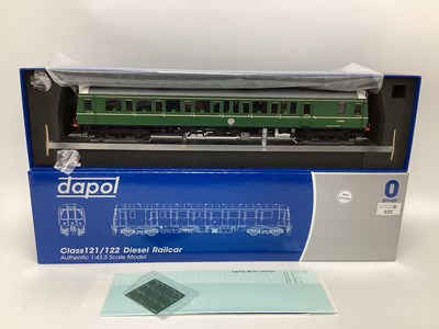 Lot 935 - A boxed Dapol 0 gauge Class 121 diesel railcar...