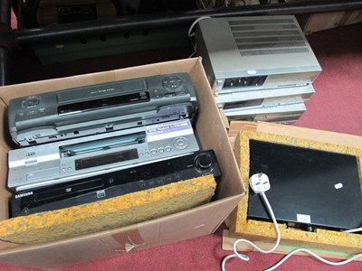 Lot 1134 - Audio Sharp Amp SM-104, Tuner ST-104, cassette...