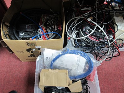 Lot 1132 - Electrical Leads, remotes, components, etc,...