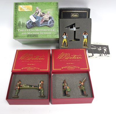 Lot 383 - Britains Handpainted Metal Toy Soldiers, WWI...
