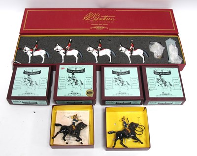 Lot 375 - Bitains Handpainted Metal Toy Soldiers, 'Scots...
