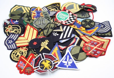 Lot 531 - Rank Military Trade & Formation Cloth Insignia,...