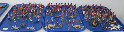 Lot 356 - Cast Metal Toy Soldiers, manufactured 1950s...
