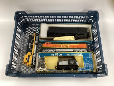 Lot 475 - Four HO scale American outline diesel...