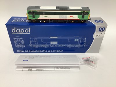 Lot 901 - A boxed Dapol 00 gauge Class 73 locomotive...