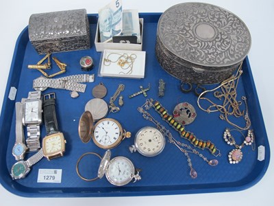 Lot 1279 - A Collection of Vintage and Later Jewellery...