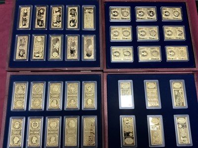 Lot 406 - Collection Of Four Windsor Mint Gold Plated...
