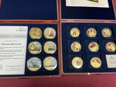 Lot 327 - Four Windsor Mint Proof Coin Collections,...