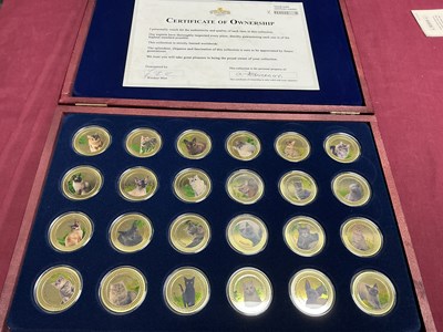 Lot 381 - Three Windsor Mint Proof Coin Collections,...