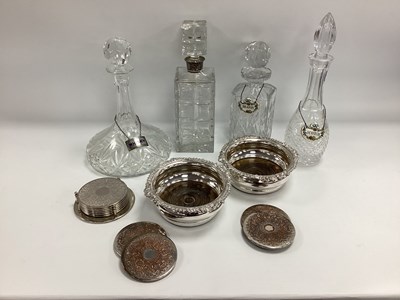 Lot 210 - A Hallmarked Silver and Enamel 'Whisky'...