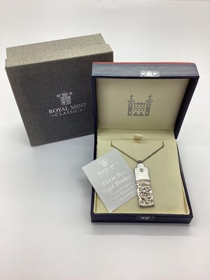 Lot 11 - Royal Mint Classics; A Florin Rose Ingot...
