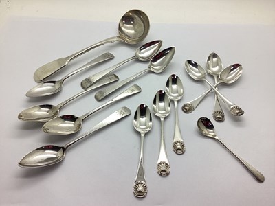 Lot 20 - A Set of Four Provincial Hallmarked Silver Old...