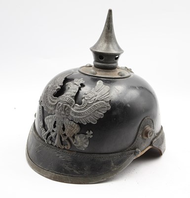 Lot 502 - WWI Imperial German Prussian Pickelhaube...