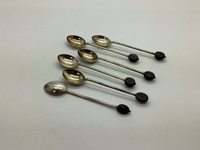 Lot 42 - Walker & Hall; A Set of Six Hallmarked Silver...