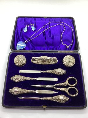 Lot 19 - A Decorative Hallmarked Silver Mounted...