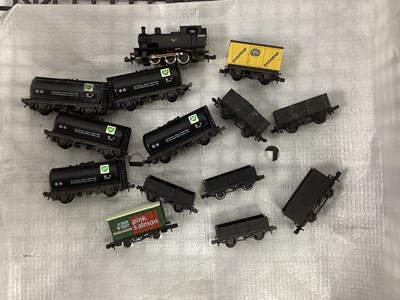 Lot 528 - An Unboxed Minitrix 'N' Gauge 0-6-0 Tank...