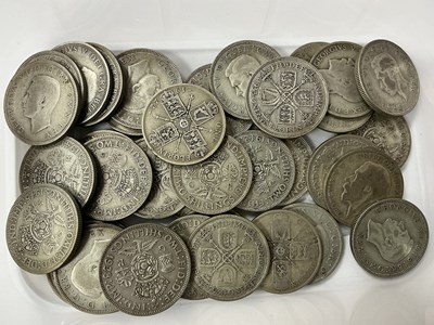 Lot 511 - Collection Of GB Pre 1947 Silver Florins,...