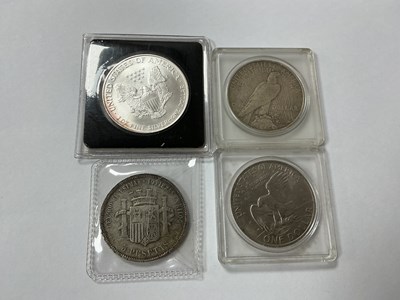 Lot 538 - 1995 USA Fine Silver One Ounce Liberty Dollar,...