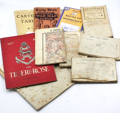 Lot 572 - WWI North West Europe & France Military Linen...