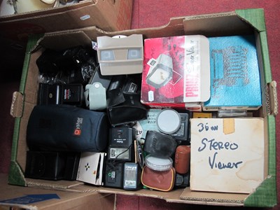Lot 1092 - Camera accessories, including a large quantity...