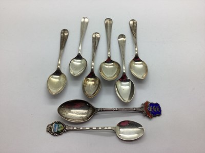 Lot 31 - A Set of Five Hallmarked Silver Spoons, Emile...