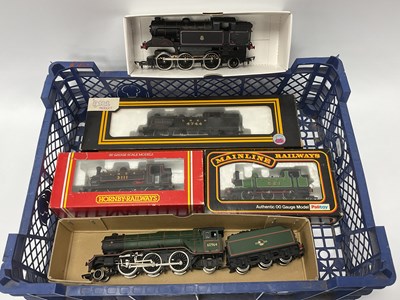 Lot 548 - Five 00 gauge LNER locomotives: a Bachmann V2...